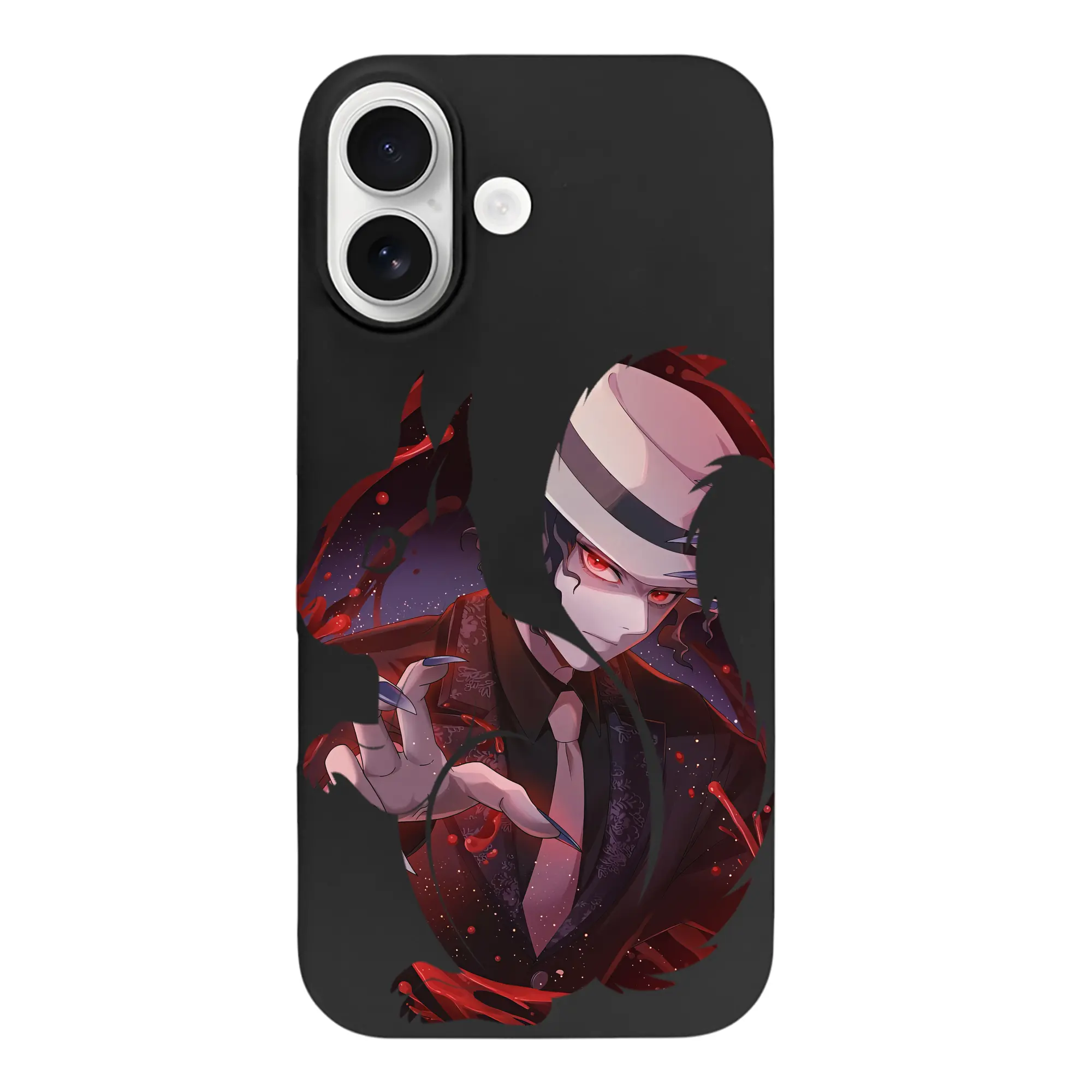 鬼滅の刃 グッズ,鬼舞辻 無惨 - iPhone 17 シリーズ シリコンケース 薄型 耐衝撃 指紋防止 ソフトタッチカバー 精密フィット 傷防止 保護ケース iPhone 17/17 Air/17 Pro/17 Pro Max 対応